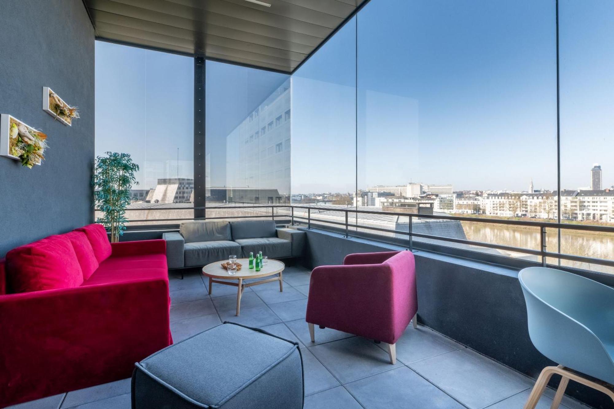 Appart Hotel Odalys City Nantes Cite Des Congres Eksteriør billede
