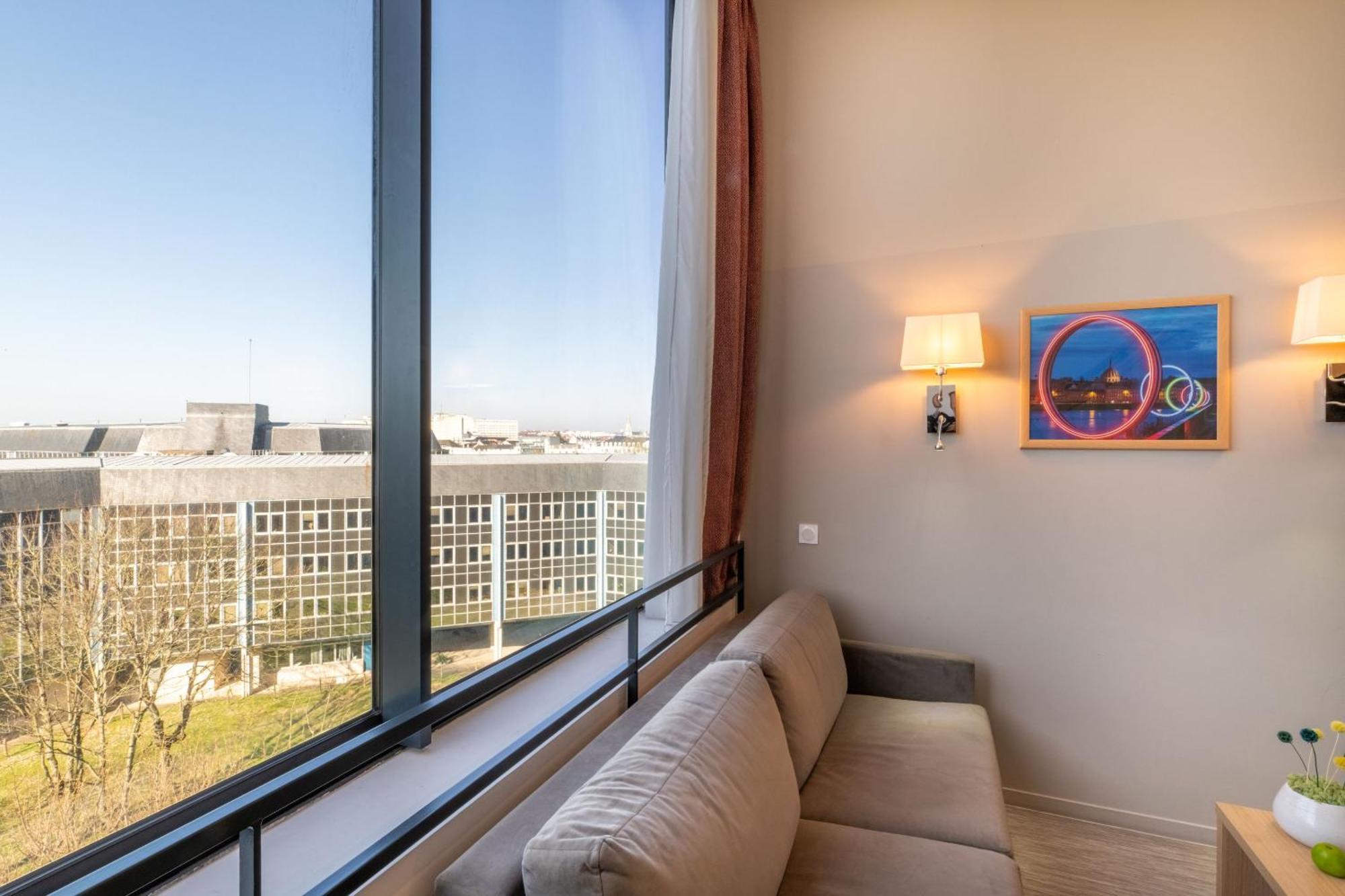Appart Hotel Odalys City Nantes Cite Des Congres Eksteriør billede