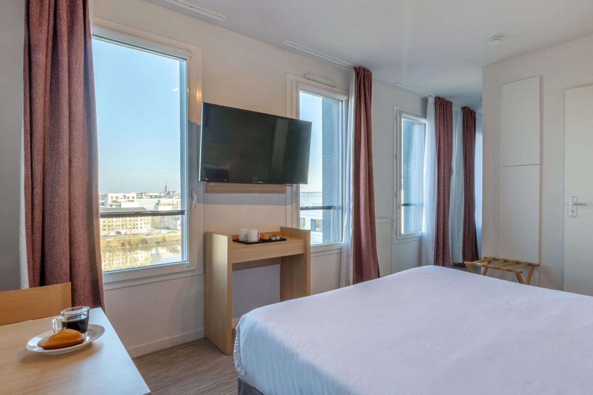Appart Hotel Odalys City Nantes Cite Des Congres Eksteriør billede